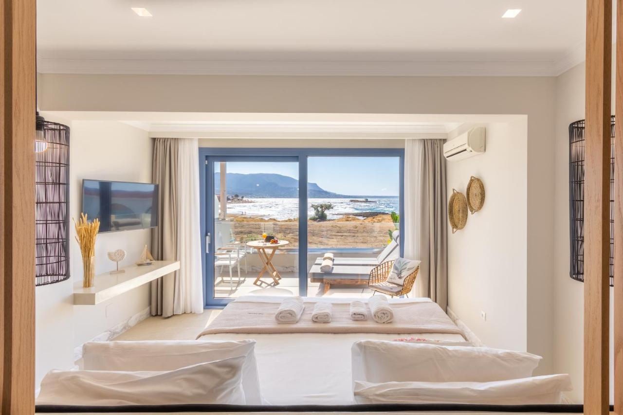 Pyrgos Blue Aparthotel Mália Exterior foto