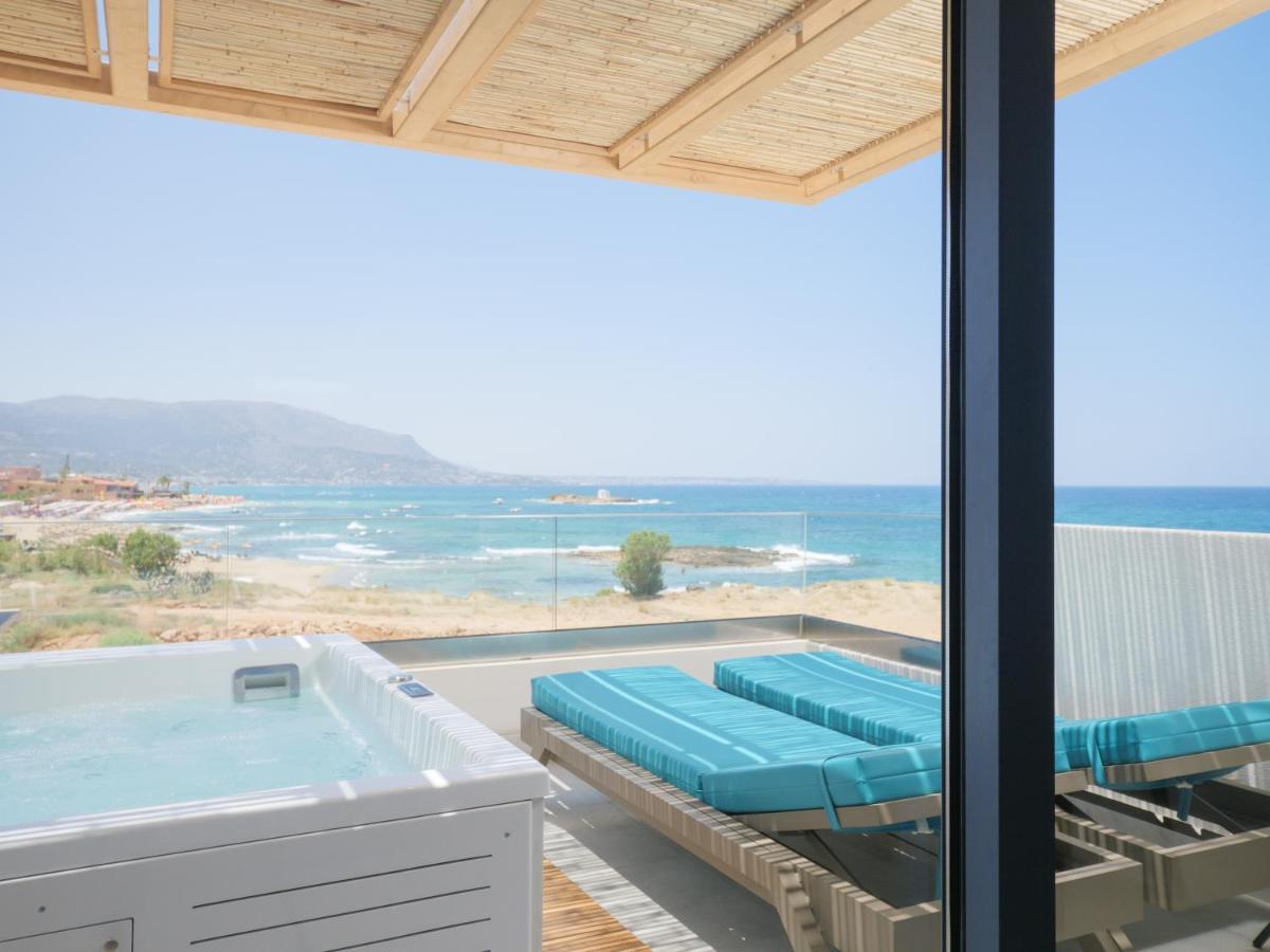 Pyrgos Blue Aparthotel Mália Exterior foto