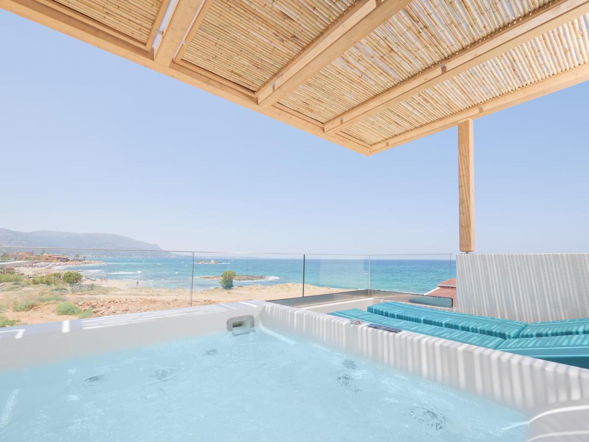 Pyrgos Blue Aparthotel Mália Exterior foto