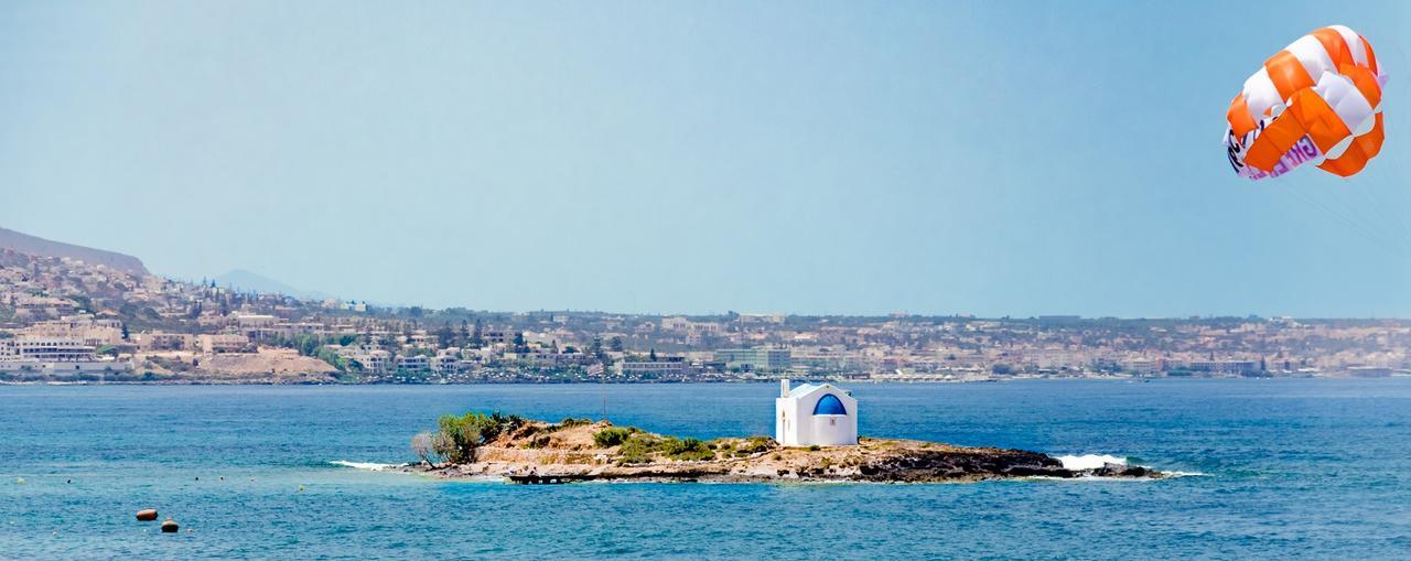 Pyrgos Blue Aparthotel Mália Exterior foto
