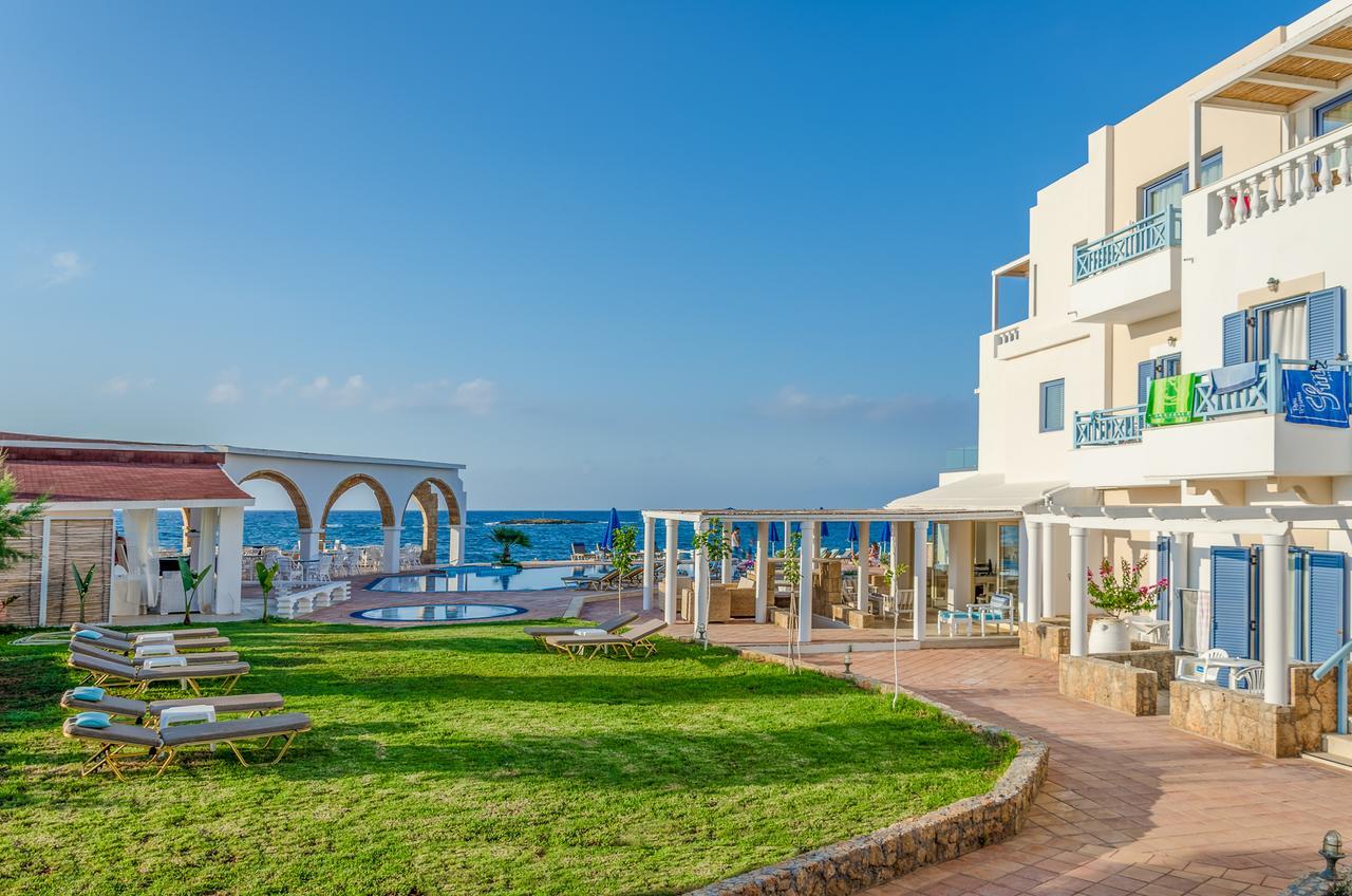 Pyrgos Blue Aparthotel Mália Exterior foto