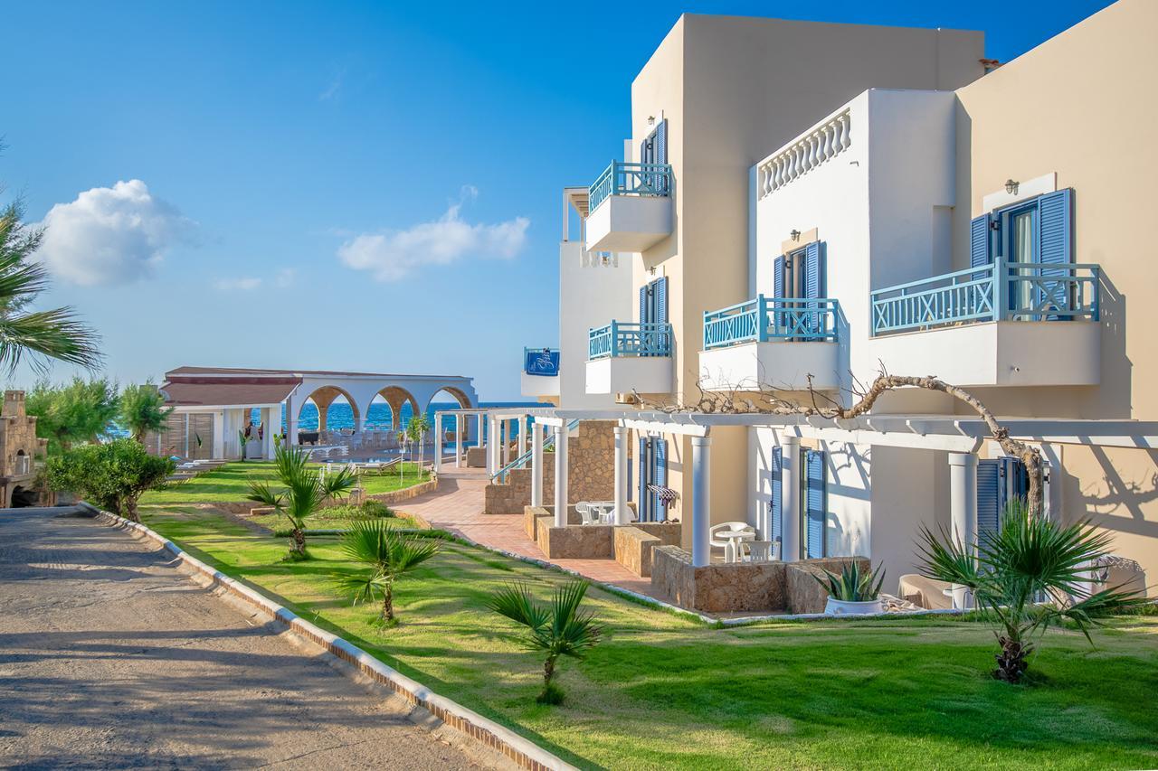 Pyrgos Blue Aparthotel Mália Exterior foto