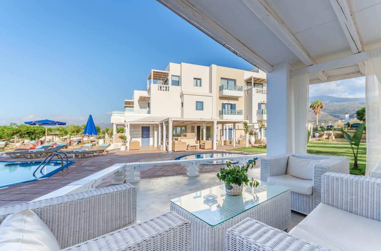 Pyrgos Blue Aparthotel Mália Exterior foto